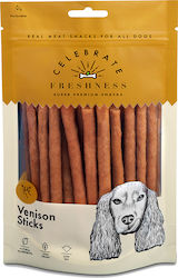 Celebrate Freshness Dog Stick Treats Diet Grain Free with Deer 100gr 84054