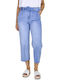 Hoch tailliert Damenjeans
