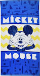 Stamion Prosoape de plajă pentru copii Albastru Mickey 140x70cm B92635WR_1