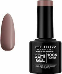 Elixir Semi Gel Halb-permanenter Nagellack Russ...