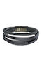 Art Men's Leather Bracelet 21cm