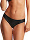 Simply Solid Cheekini Bikini Brazil Black