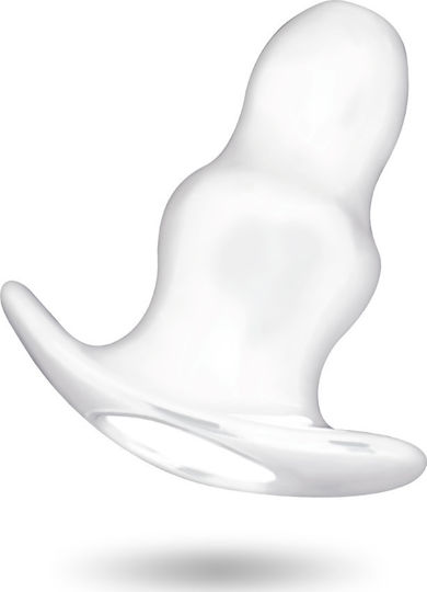 Addicted Toys Addicted Toys Big Hollow Tunnel Butt Plug Anal Plug Transparent 13cm