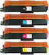 Συμβατό Toner για Laser Εκτυπωτή Brother TN247B/TN247C/TN247M/ 3000 Σελίδων Πολύχρωμο
