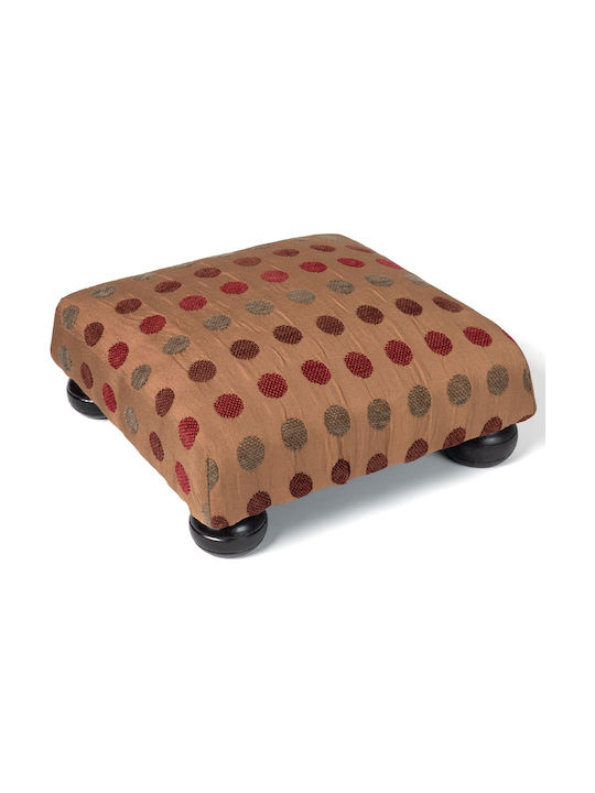 Stool Footstool Upholstered with Fabric 602 Που...