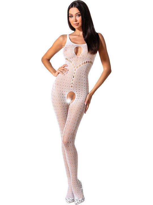 Passion BS078 Bodystocking Sexy Alb