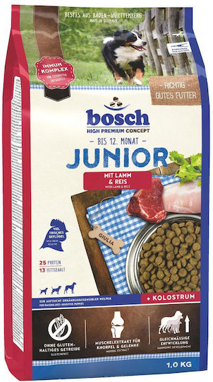 Bosch Petfood Concepts Junior 15kg Dry Food Grain-Free & Gluten-Free for Puppies with Lamb and Rice