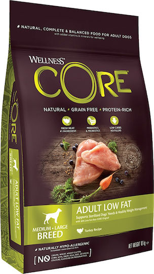 Core Healthy Weight 10kg Trockenfutter für erwachsene sterilisierte Hunde mit Türkei