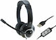 Conceptronic POLONA01B On Ear Multimedia Ακουστικά με μικροφωνο και σύνδεση USB-A