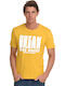 T-shirt Κίτρινο