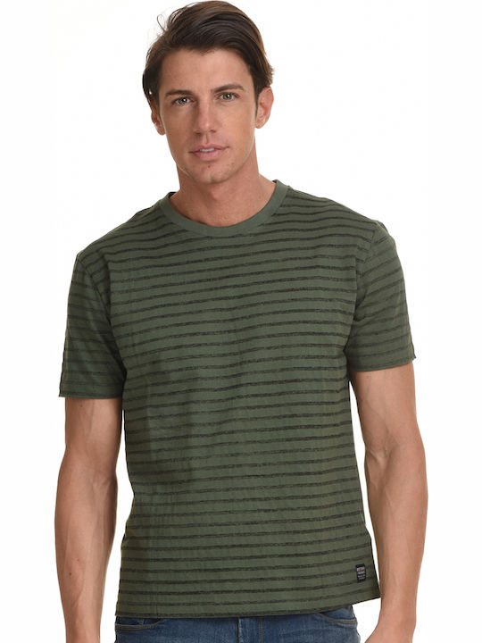 Biston Herren T-Shirt Kurzarm Khaki