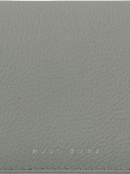 Leather Men's Wallet Cards Gray