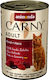 Animonda Carny Adult Wet Food for Adult Cats In Can with Beef Καρδιά 1pc 400gr