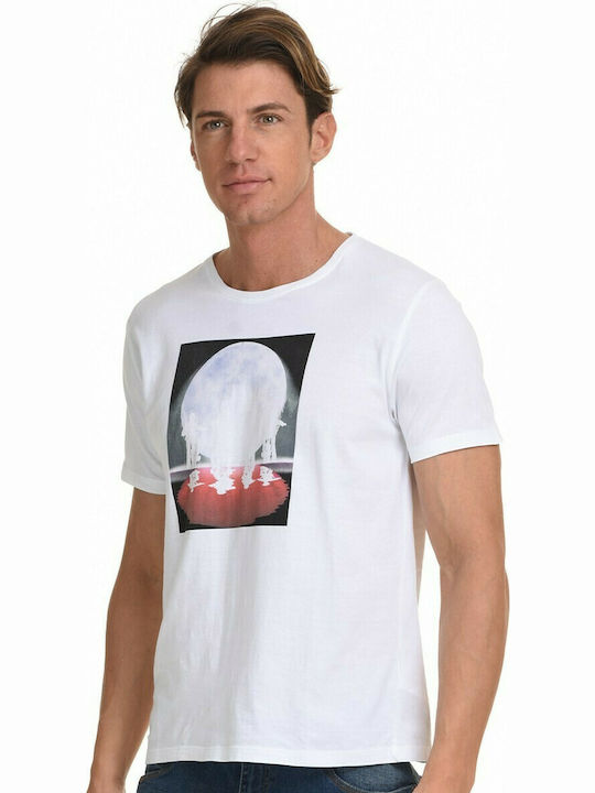 Splendid Herren T-Shirt Kurzarm Weiß