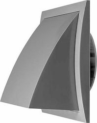 Europlast Persoană de ventilație 14.8x15.3cm Pătrată Grey
