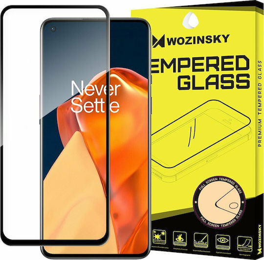 Wozinsky Voller Leim Vollflächiges gehärtetes Glas (OnePlus 9)