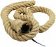 Power Socket with Socket E27 in Brown color Set 1pcs with Rope 1.5m Y-01127