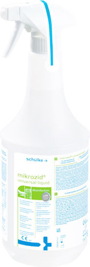Schulke Mikrozid Universal Καθαριστικό Υγρό Γενικής Χρήσης με Απολυμαντική Δράση 1lt