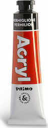 Primo Acryl Acrylic Paint Set in Red color Vermillion 18ml 1pcs 405R300