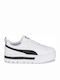 Puma Mayze Γυναικεία Flatforms Sneakers Λευκά