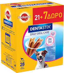 Pedigree Dentastix Για Μικρόσωμες Φυλές Pack 21τμχ + Δώρο 7τμχ