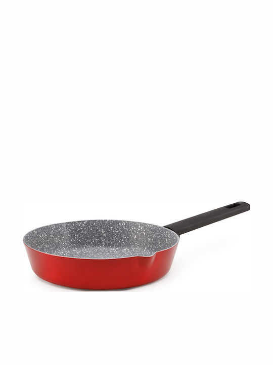 Luigi Ferrero Rossy Aluminum Pan with Stone Interior Coating 28cm