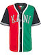 Block Baseball Short-sleeved Shirt Multicolour