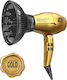 Parlux Alyon Ionic Profesional Uscător de păr cu difuzor 2250W Gold