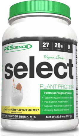 Select Vegan Protein Laktosefrei mit Geschmack Peanut Butter Delight 837gr