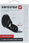 Swissten Mobile Phone Holder Car S-GRIP DASHBOARD DM6 with Magnet Black