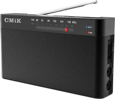 CMik MK-306 Radio portabil Cu baterie Negru