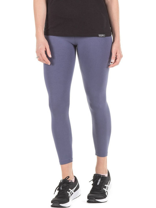 District75 121WTH-955 Women's Cropped Training Legging Purple