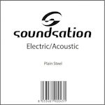 Soundsation Single Steel String for Acoustic Guitar / Electric Guitar Electric/Acoustic .012"