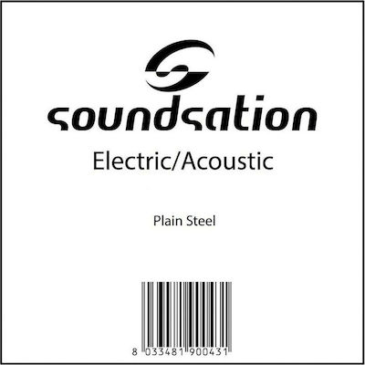 Soundsation Corză Oțel Individuală pentru Chitară acustică / Chitară electrică Electric/Acoustic .012"