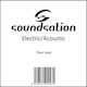 Soundsation Single Steel String for Acoustic Guitar / Electric Guitar Electric/Acoustic 11"