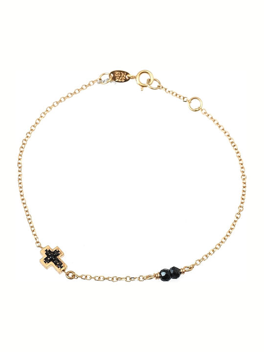 Cross Bracelet 9K Gold AG281.5644