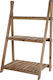 Bibliotecă Bej 68x38x96 cm