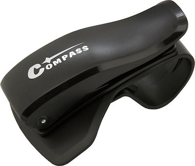 Compass Βază de Telefon Auto cu Clip-Peg Neagră