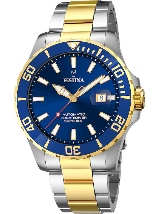 Festina Men's Watch Chronograph Battery with Me...