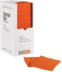 Bournas Medicals Dental Towels Orange 1ply + 1ply with Dispenser 500 Pieces Bournas Medicals Dental Towels Orange 1ply + 1ply with Dispenser 500 Pieces