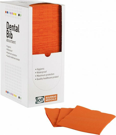 Soft Care Dental Orange Towel 2ply + 1ply Without Dispenser 500 Pieces