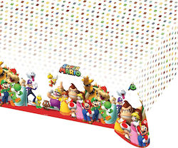 Amscan Τραπεζομάντηλο Party Πλαστικό Super Mario Πολύχρωμο 180x120cm 9901539