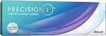 Alcon Precision 1 30 Ημερήσιοι Φακοί Επαφής Σιλικόνης Υδρογέλης με UV Προστασία