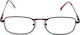 Zippo Reading Glasses +3.50 in Red color 31Z-B14-RED350