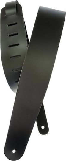 Daddario Planet Waves Deluxe Leather Guitar/Bass Strap Black