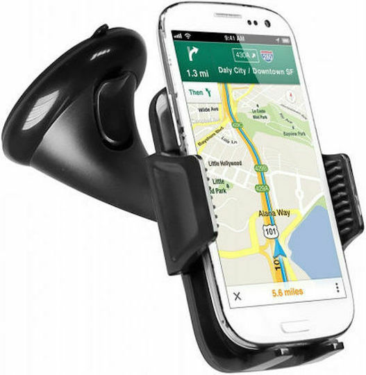 SBS TE0UCH1AW Car Mobile Mount with Adjustable Hooks Black