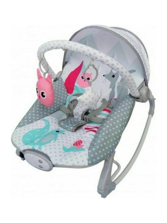Cangaroo Electric Baby Bouncer Lovely Forest with Music and Vibration for Babies up to 9kg