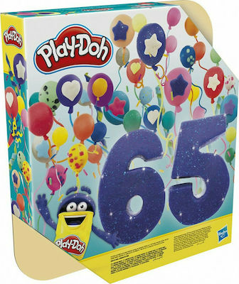 Hasbro Play-Doh Πλαστελίνης 65 Celebration Core Pack για 2+ Ετών