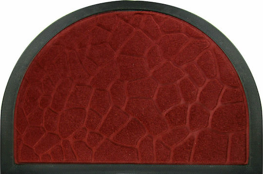 Viosarp Covoraș De Intrare Din Mochetă Cu Strat Antiderapant Burgundy 40x60 Cm