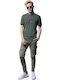 Tresor Herren T-Shirt Kurzarm Khaki